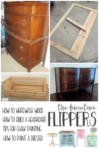 tips for how to refinish and build furniture from the furniture flippers