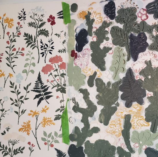 How to Stencil a Wall without Bleed Through • Refresh Living