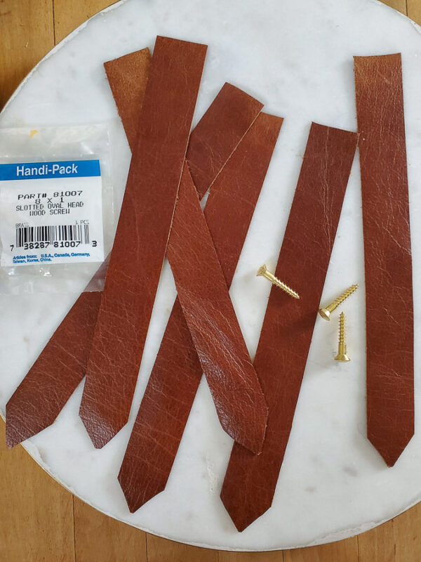 How to Hang Oars on a Wall (DIY Leather Hooks) • Refresh Living