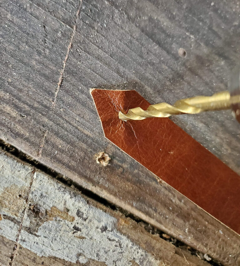 How to Hang Oars on a Wall (DIY Leather Hooks) • Refresh Living