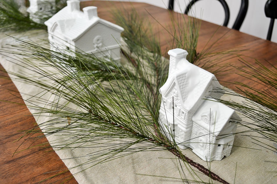 Ceramic Christmas Village Thrift Flip — CATIE ZEE HOME