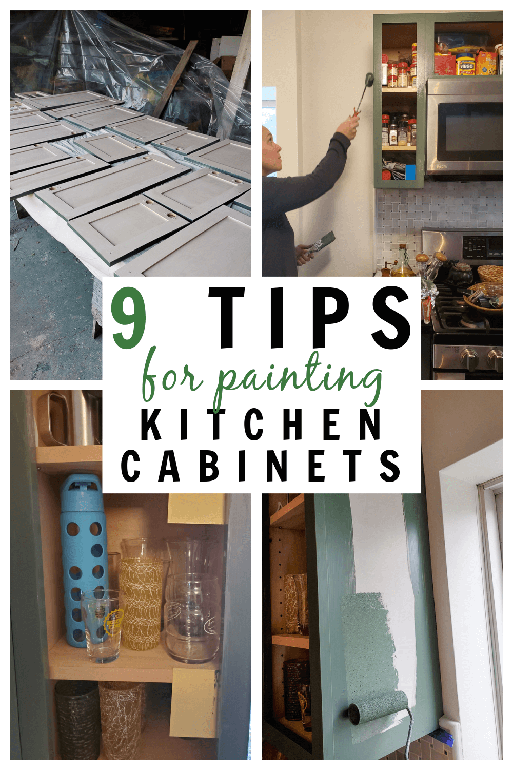 How to Paint Cabinet Doors (10 Tips for a Smooth Finish without a ...
