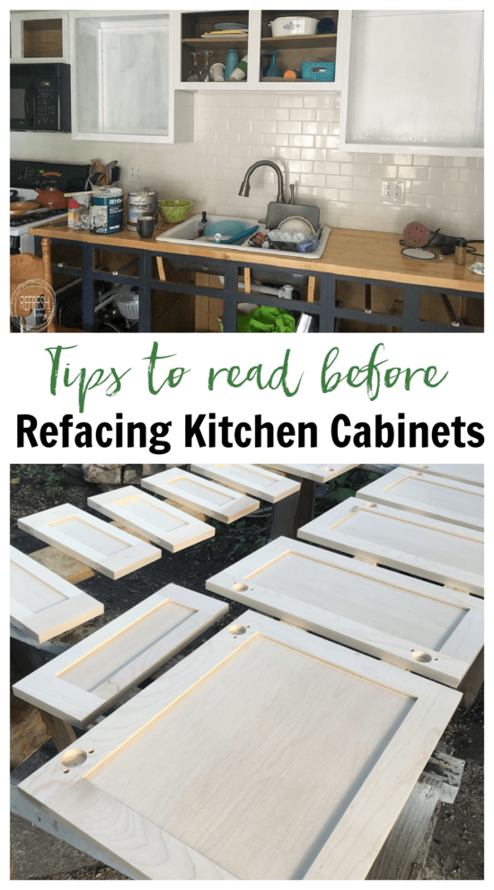 Tons of tips on how to replace the doors and drawers of your kitchen cabinets. 