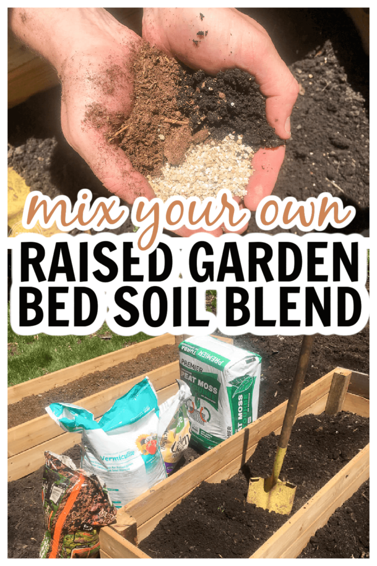 Best Raised Bed Soil DIY Blend! • Refresh Living