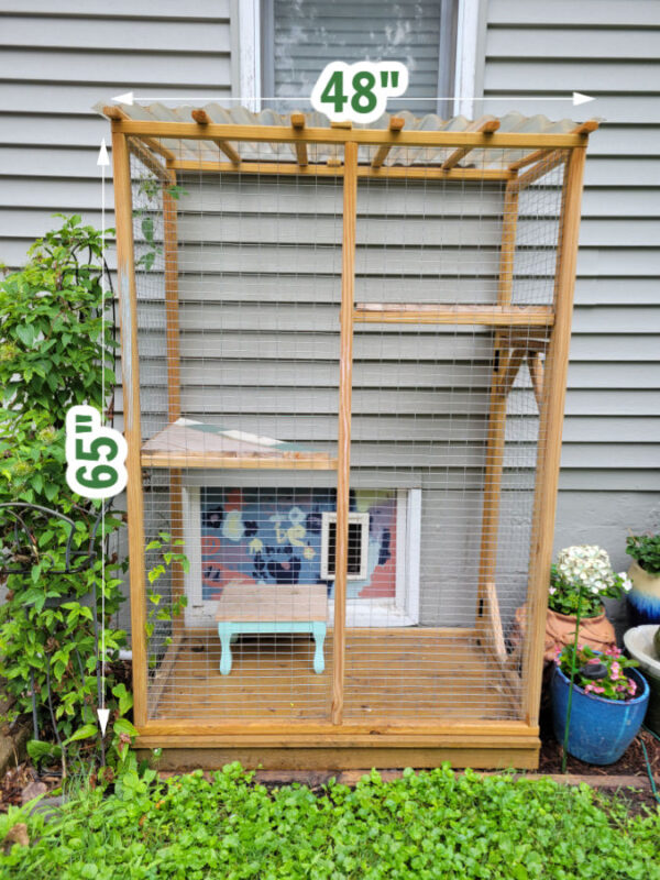 How to Build a Catio (DIY Catio Tutorial) • Refresh Living