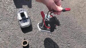 connect drill battery to a Power Wheels car