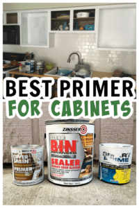 types of primer for painting kitchen cabinets