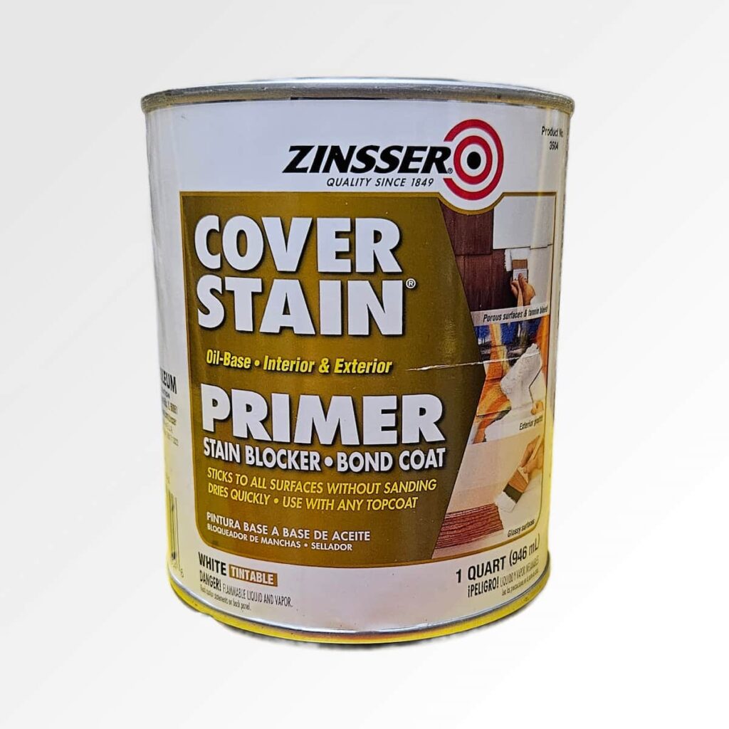 zinsser cover stain primer for cabinets oil based