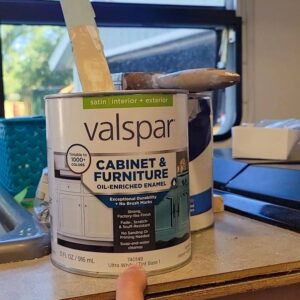 Valspar Cabinet And Furniture Paint Review Refresh Living   Valspar Cabinet And Furniture Paint Review 3 300x300 