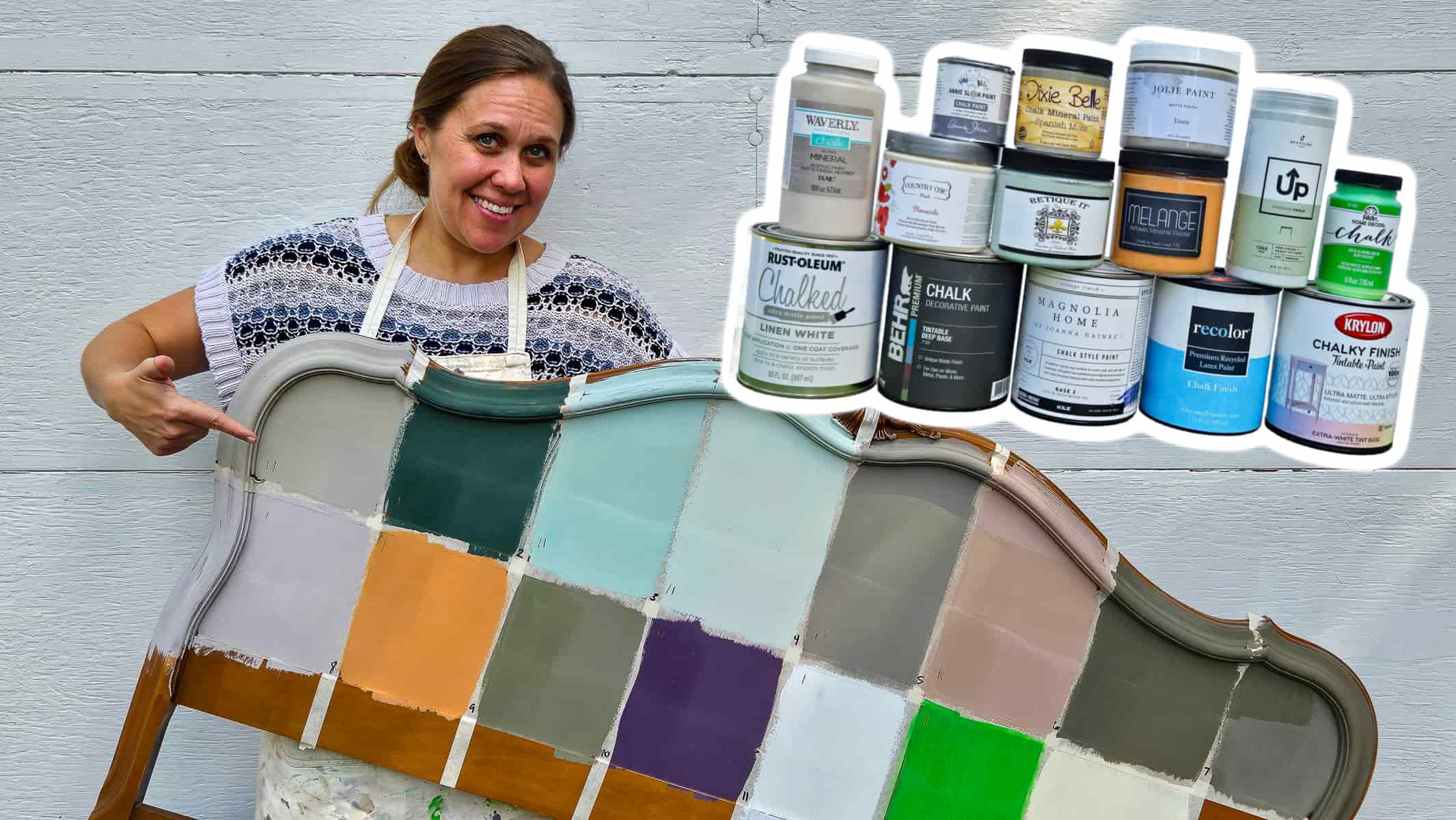 Best Chalk Paint For Furniture Brand Comparison Side By Side Test 2 1 