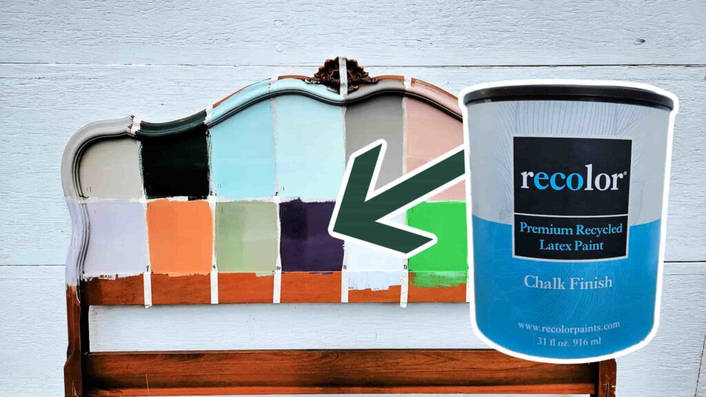 review of recolor recycled chalk paint compared to every other chalk paint to find the best chalk paint