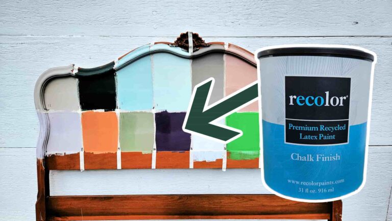 13 Best Chalk Paint Brands In 2023 I Tested Them ALL Refresh Living   Recolor Recycled Chalk Paint Review In Side By Side Comparison 1 768x432 