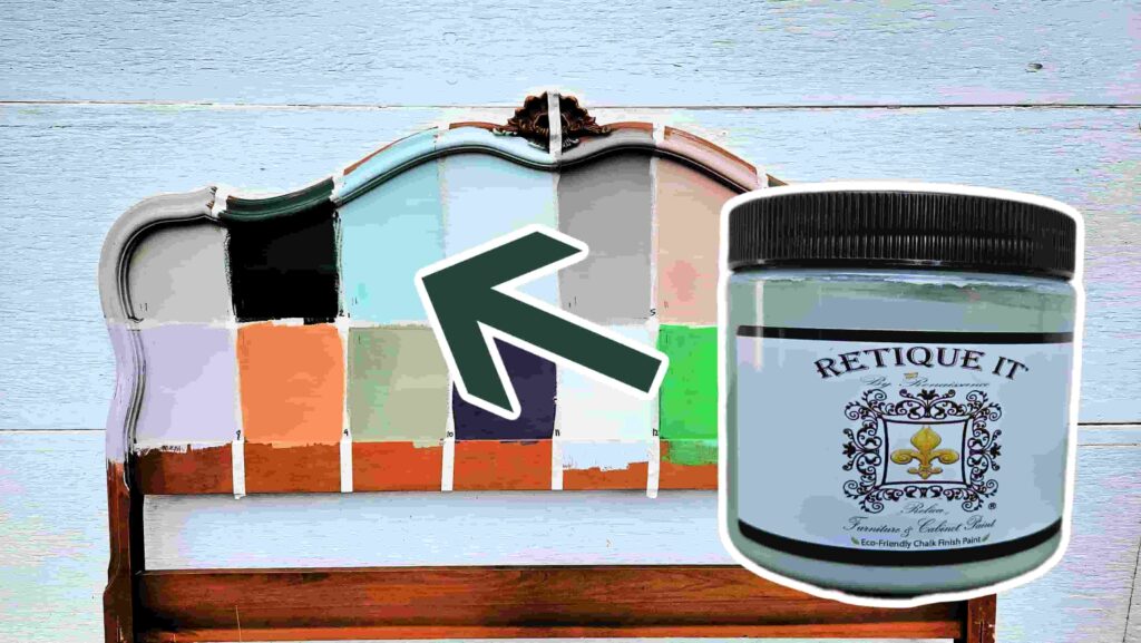 review of retique it renaissance chalk paint compared to every other chalk paint to find the best chalk paint
