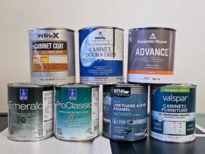 review of alkyd paints including emerald, advance, behr, dutch boy, proclassic, valspar and inst-x